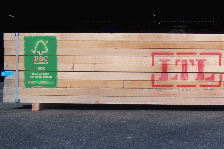 LTL Woodproducts verkoopt FSC-gecertificeerd hout