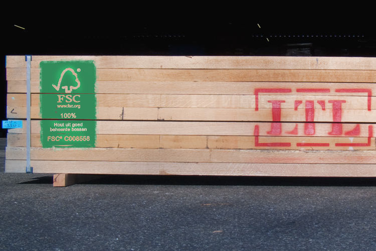 LTL Woodproducts verkoopt FSC-gecertificeerd hout